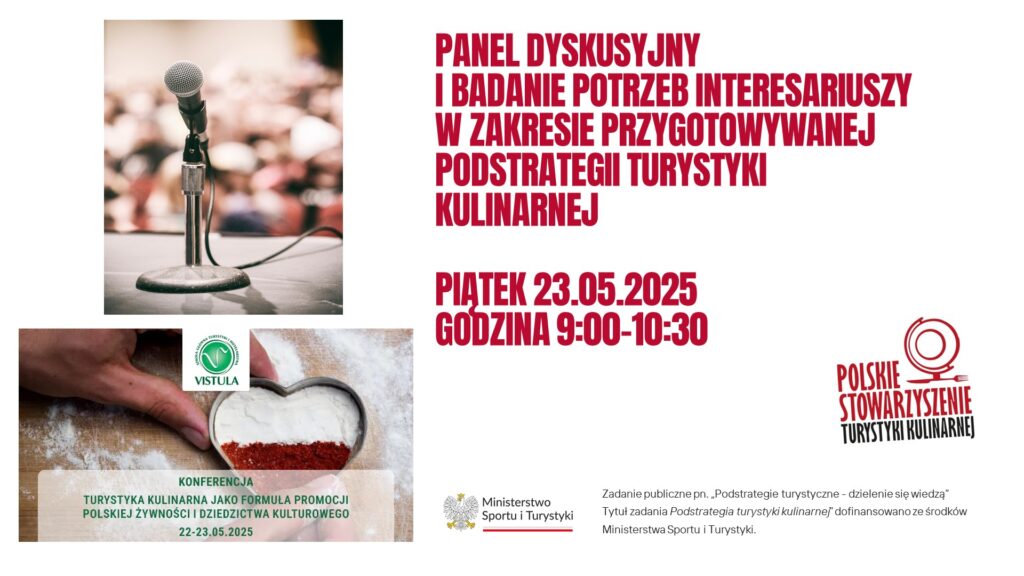 Slajd informacyjny panelu dyskusyjnego